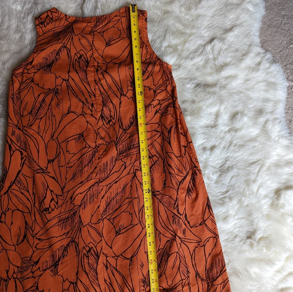 EUC Bryn Walker Don Tunic in Orange Floral